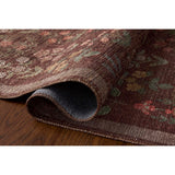 Rifle Paper Co. x Loloi Rug Edinburgh EDN-03, Merlot/Multi