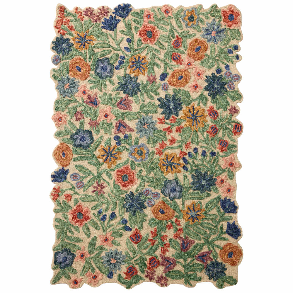 Rifle Paper Co. x Loloi Rug Edith EDT-01, Ivory/Multi