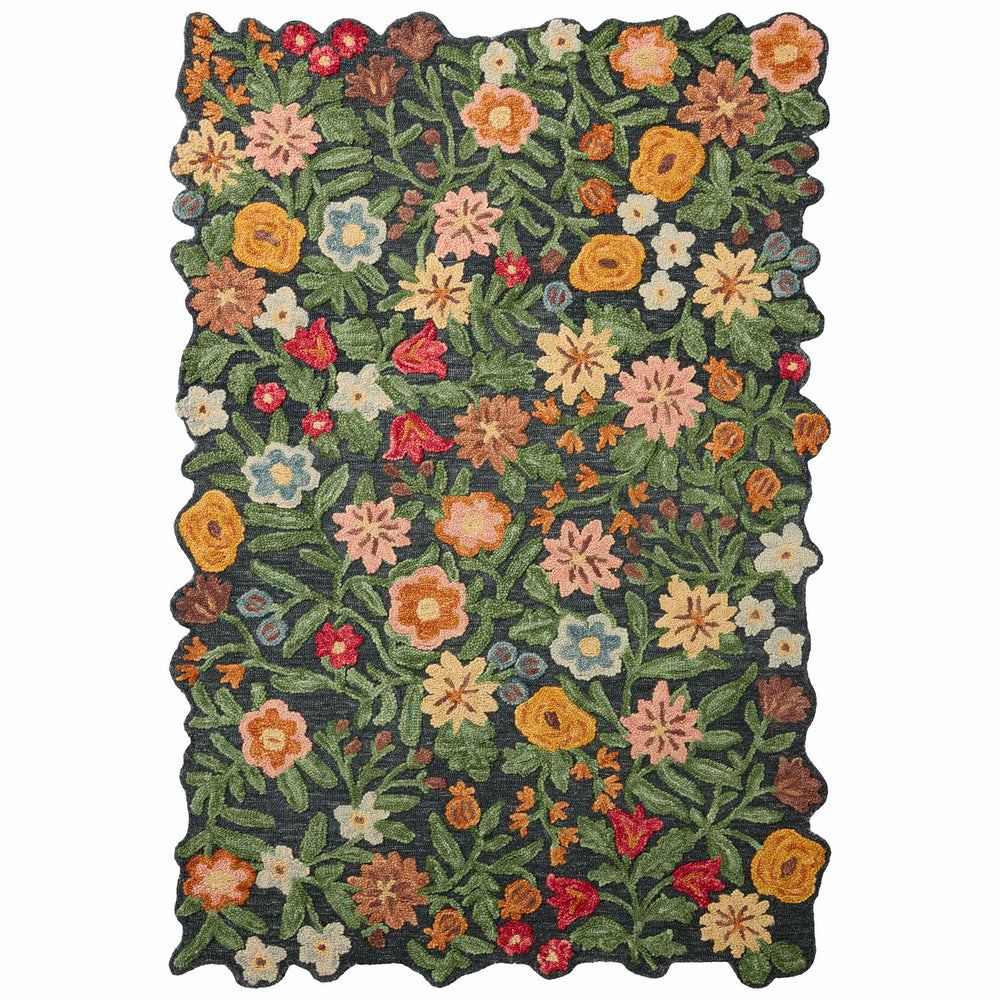 Rifle Paper Co. x Loloi Rug Edith EDT-01, Navy/Multi