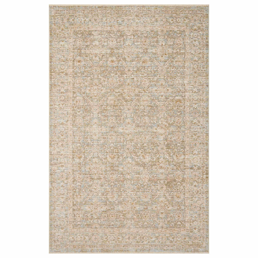 Loloi Rug Elora ELR-05, Sky/Terracotta
