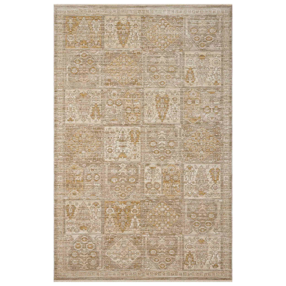 Loloi Rug Elora ELR-07, Mushroom/Ochre