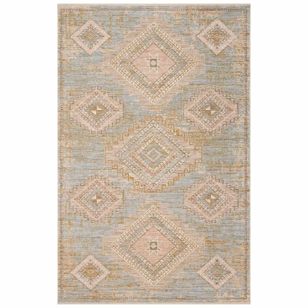 Loloi Rug Elora ELR-09, Sky/Multi