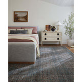 Angela Rose × Loloi Rug Ember EMB-09, Denim/Charcoal-Rugs1-High Fashion Home