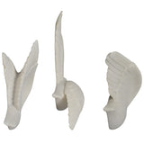 Horizon Bird Wall Decor, White, Set of 3