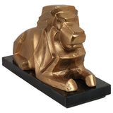 Nairobi Lion, Brass-Accessories-High Fashion Home