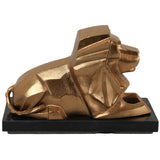 Nairobi Lion, Brass-Accessories-High Fashion Home