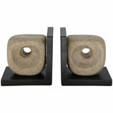 Flowood Bookends, Brown