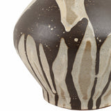 Rainha Vase, Brown and Beige