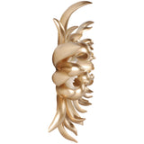 Hanna Wall Flowers, Gold, Set of 3