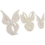 Butterfly Wall Decor, White, Set of 3