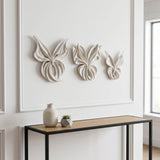 Butterfly Wall Decor, White, Set of 3