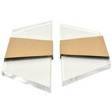 Tarusa Wall Decor, Gold, Set of 2