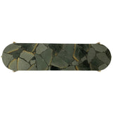 Cando Console Table, Malachite
