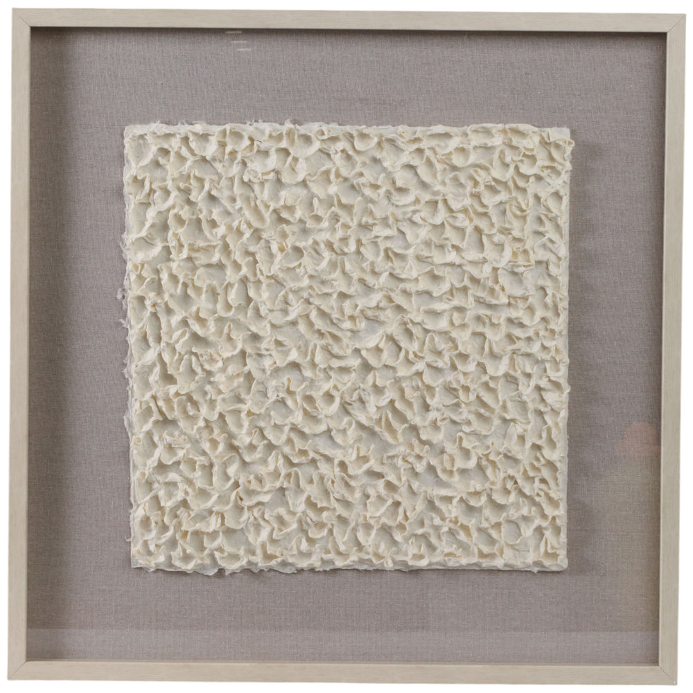 Rice Paper Shadow Box, Ivory