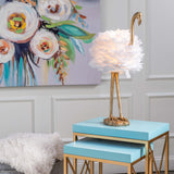 Charleston Flamingo Table Lamp-Lighting-High Fashion Home