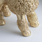 Poodle Table Lamp, Gold