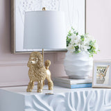 Poodle Table Lamp, Gold