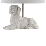 Retriever Table Lamp, White