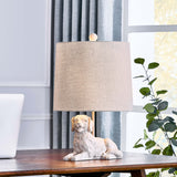 Retriever Table Lamp, White
