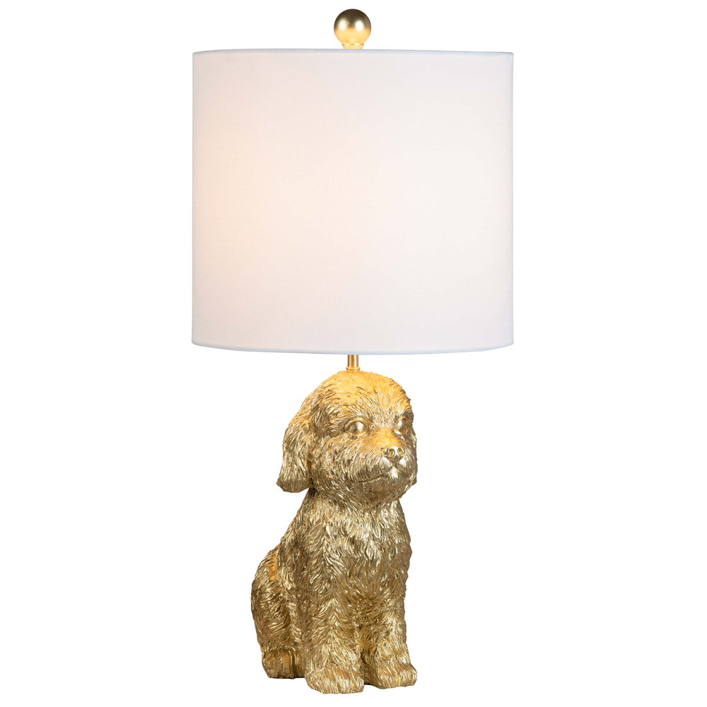 Doodle Table Lamp, Gold