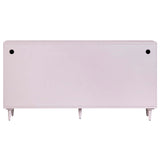 Arvada 4 Door Media Credenza, Lavender