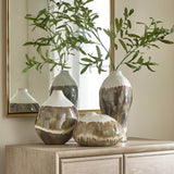 Earthflow Outdoor Vases, Earthy, Set of 3-Accessories-High Fashion Home