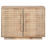 Easton 2 Door Cabinet, Natural-Furniture - Storage-High Fashion Home