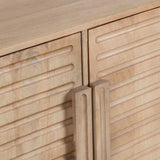 Easton 2 Door Cabinet, Natural-Furniture - Storage-High Fashion Home