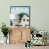 Easton 2 Door Cabinet, Natural-Furniture - Storage-High Fashion Home