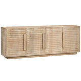 Easton 4 Door Sideboard, Natural-Furniture - Storage-High Fashion Home