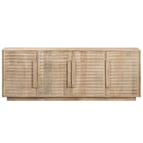 Easton 4 Door Sideboard, Natural-Furniture - Storage-High Fashion Home