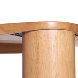 Eazy Dining Table, Natural-Furniture - Dining-High Fashion Home