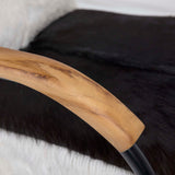 Ebony Chair, Black/White