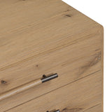 Eden Nightstand, Aged Smoked Oak by Four Hands-Furniture - Bedroom-High Fashion Home