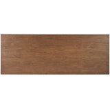 Eden Rectangular Dining Table, Medium Brown-Furniture - Dining-High Fashion Home
