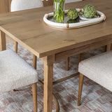 Edison Dining Table, Worn Oak by Amber Lewis x Four Hands-Furniture - Dining-High Fashion Home