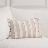 Edisto Lumbar Pillow, Natural/Ivory