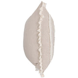 Edisto Pillow, Natural/Ivory