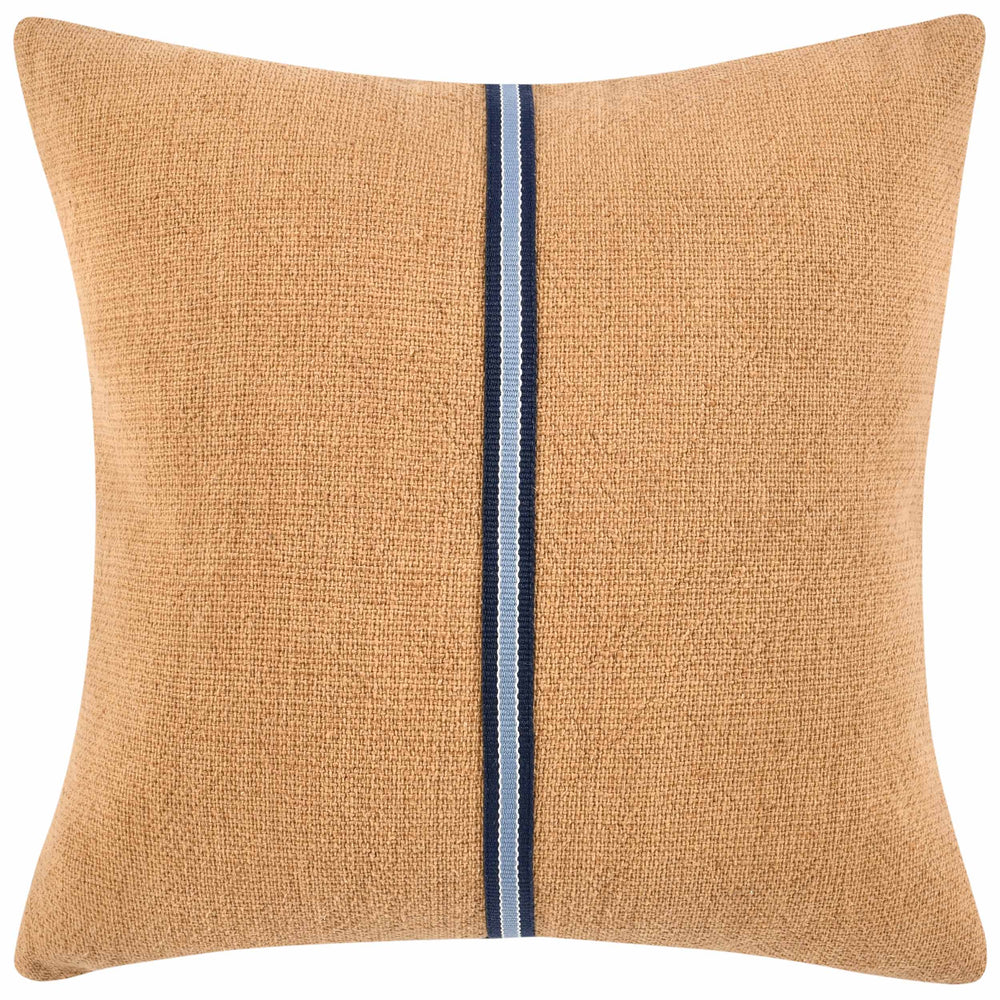 Edwin Pillow, Chestnut/Denim Blue
