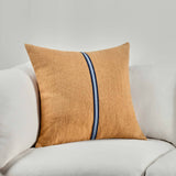 Edwin Pillow, Chestnut/Denim Blue