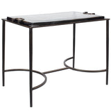 Eisen Accent Table, Bronze-Furniture - Accent Tables-High Fashion Home