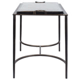 Eisen Accent Table, Bronze-Furniture - Accent Tables-High Fashion Home