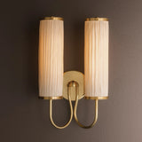 Elaine Wal Sconce, Aged Brass