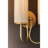 Elaine Wal Sconce, Aged Brass