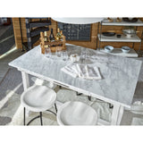 Elana Counter Table, Picket Fence-Furniture - Dining-High Fashion Home