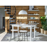 Elana Counter Table, Picket Fence-Furniture - Dining-High Fashion Home