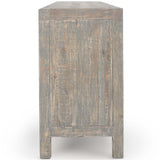 Elani 4 Door Cabinet, Timeworn Gray