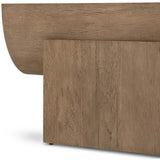 Elbert Console Table, Natural Oak