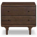 Eldrin Nightstand, Warm Brown by Four Hands-Furniture - Bedroom-High Fashion Home