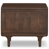 Eldrin Nightstand, Warm Brown by Four Hands-Furniture - Bedroom-High Fashion Home